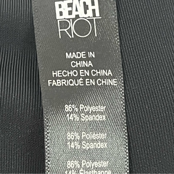 Beach Riot S Velvet Piper Shooting Stars Legging 0170 velour galaxy full length - Picture 8 of 11